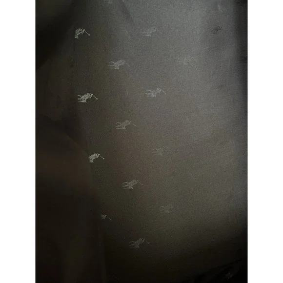 Vintage Polo Ralph Lauren Luggage Coated Canvas & Leather Duffel‎ Bag Wheeled - Picture 10 of 12